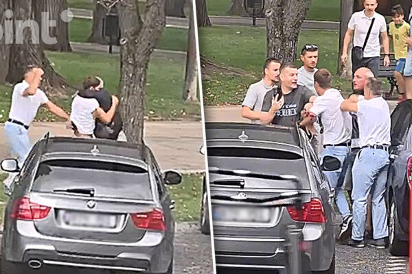 В Кишиневе мужчины подрались из-за неправильно припаркованного авто